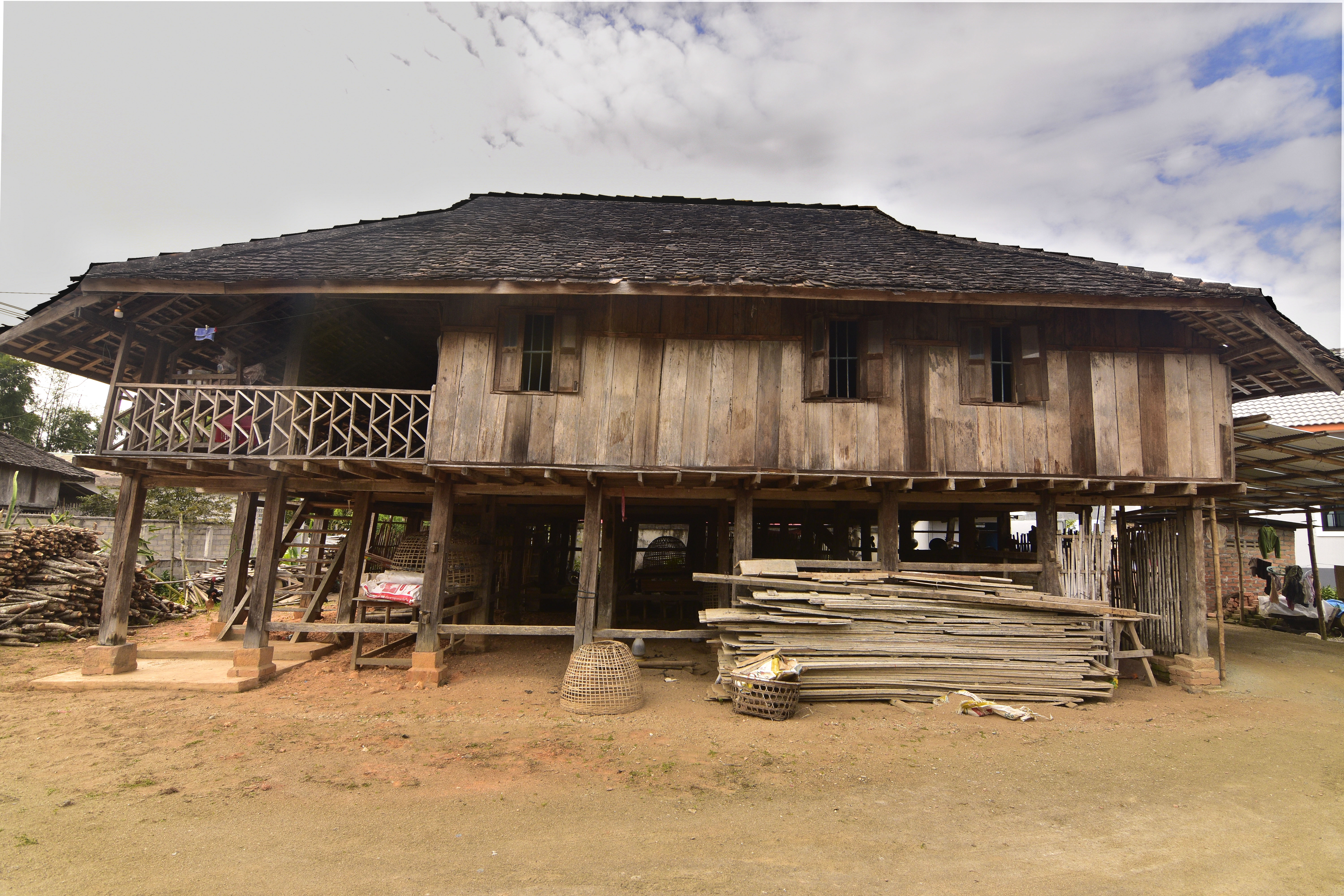 Burmese Teak Farmhouse, Myanmar, EWAP1046SG-STA-0364 (c) Jeffrey Allen & World Monuments Fund, 2023
